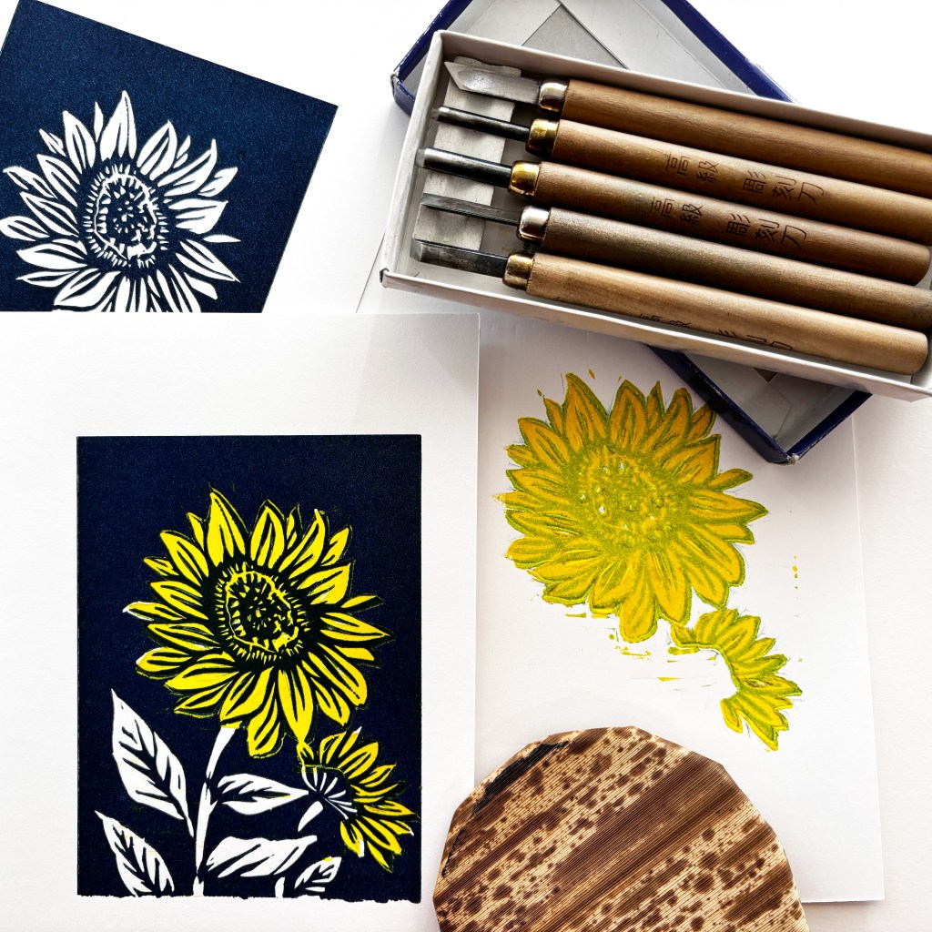 Introduction to Lino Cut Print: Double Plate (FEB 27TH)