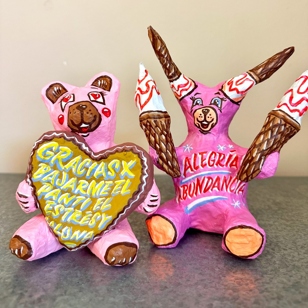 Miniature Papier-Mâché figures (OCT 7TH & 14TH)