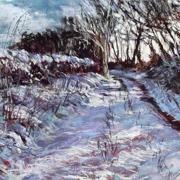 SOLD OUT / Winter Landscapes in Soft Pastel (DEC 12TH)