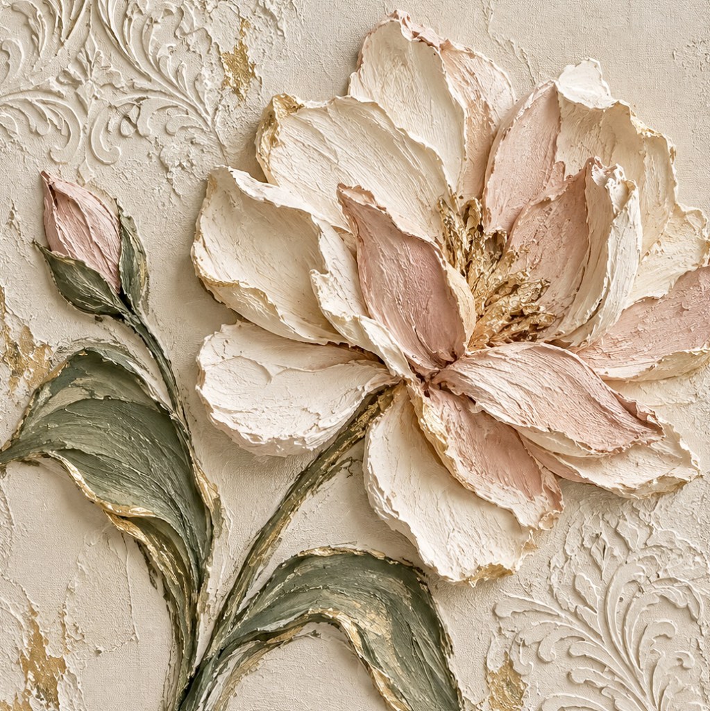 Sculptural Florals: Texture & Relief (APR 17TH)