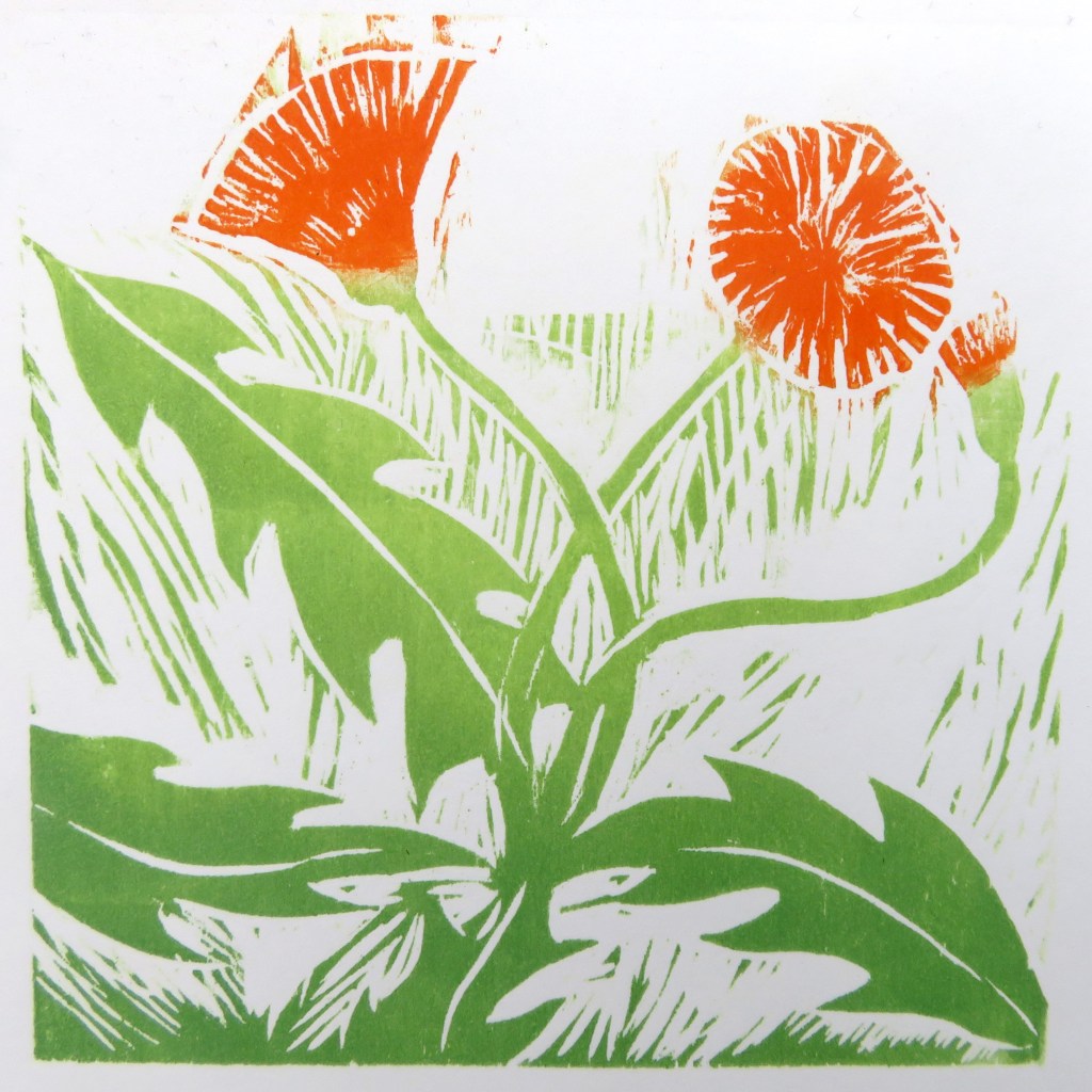 Spring Flowers in Woodcut (MAR 27TH)